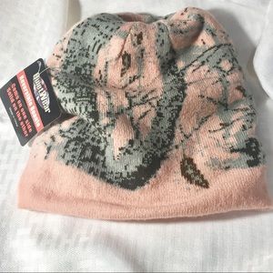 🌻3/$20 NWT QuietWear Reversible Camo Print Beanie